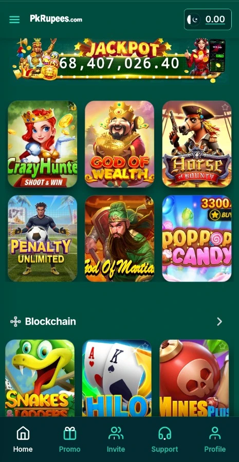 PkRupees Game