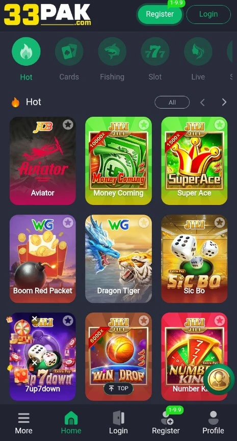 33Pak Game