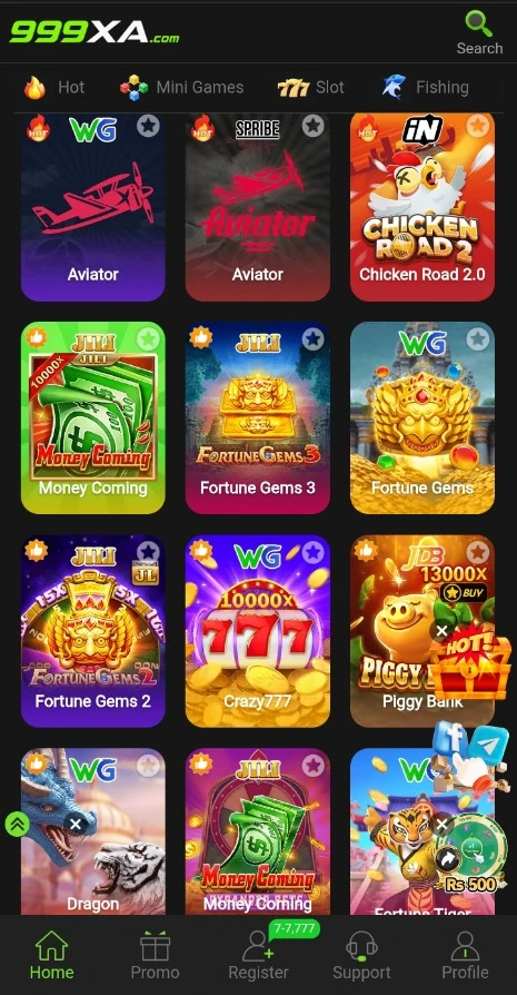 999XA Game