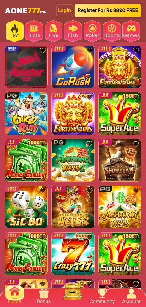 AONE777 Game